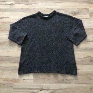 Grey Knit Oak + Fort Sweater